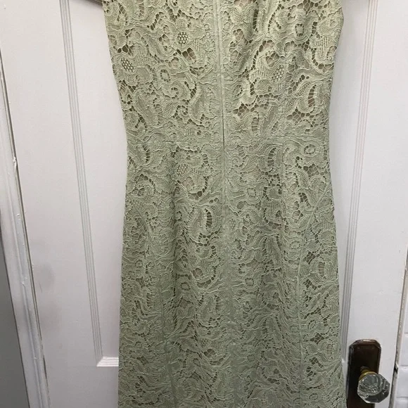 J. Mendel Paris Mint Lace Dress - Picture 6 of 7